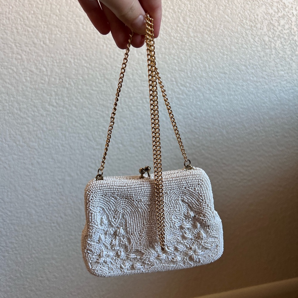 Precious beaded purse